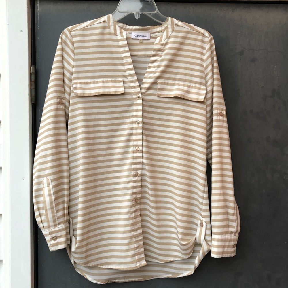 Calvin Klein women’s dress shirt size XS